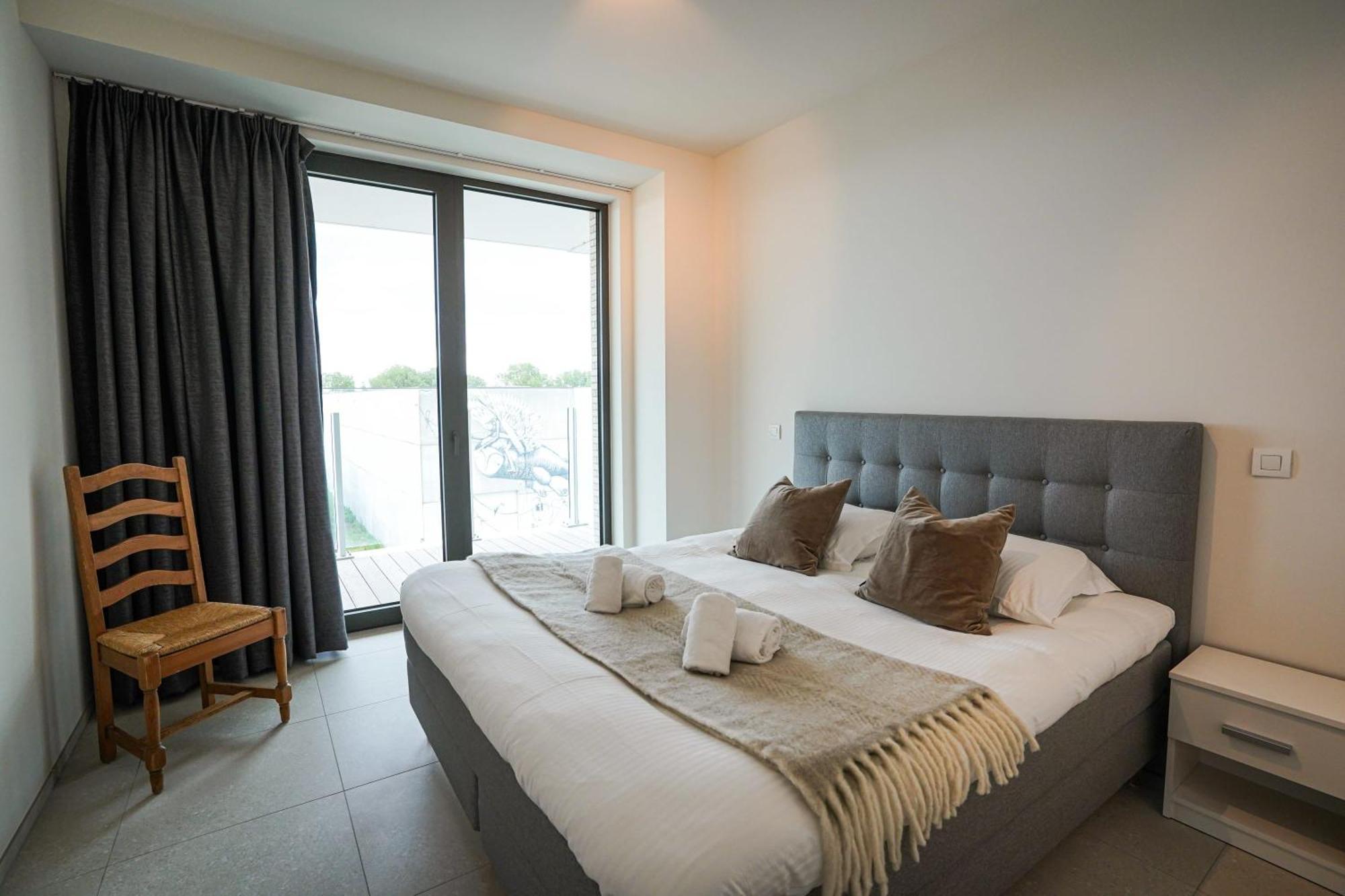 Huswell - Beautiful Apartment With Communal Pool And Gym Oostende Dış mekan fotoğraf